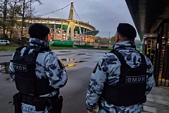 Росгвардия обеспечила безопасность матча Кубка России между командами «Локомотив» (Москва) – «Акрон» (Тольятти)  в Москве