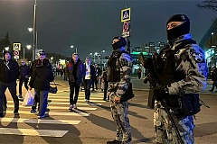  Росгвардия обеспечила правопорядок на футбольных матчах между футбольными клубами «Спартак» (Москва) - «Рубин» (Казань) и московского дерби между командами «Динамо» -«ЦСКА» в Москве 